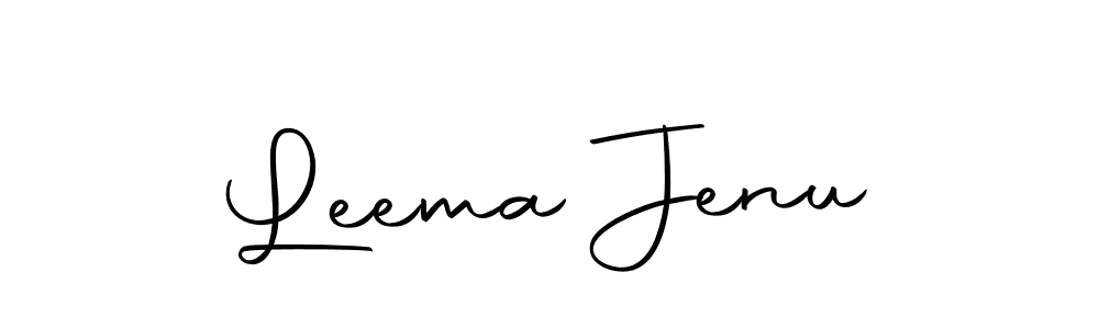 Also we have Leema Jenu name is the best signature style. Create professional handwritten signature collection using Autography-DOLnW autograph style. Leema Jenu signature style 10 images and pictures png