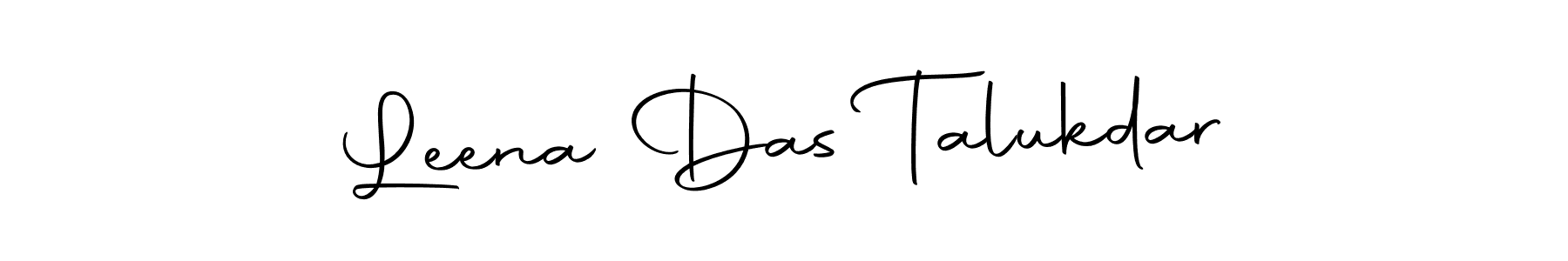 Leena Das Talukdar stylish signature style. Best Handwritten Sign (Autography-DOLnW) for my name. Handwritten Signature Collection Ideas for my name Leena Das Talukdar. Leena Das Talukdar signature style 10 images and pictures png