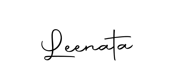 Similarly Autography-DOLnW is the best handwritten signature design. Signature creator online .You can use it as an online autograph creator for name Leenata. Leenata signature style 10 images and pictures png