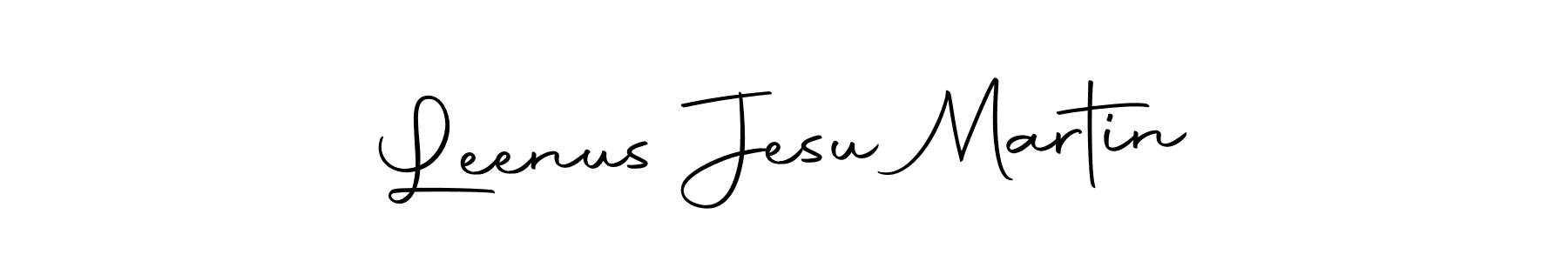 if you are searching for the best signature style for your name Leenus Jesu Martin. so please give up your signature search. here we have designed multiple signature styles  using Autography-DOLnW. Leenus Jesu Martin signature style 10 images and pictures png