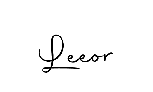 How to make Leeor name signature. Use Autography-DOLnW style for creating short signs online. This is the latest handwritten sign. Leeor signature style 10 images and pictures png