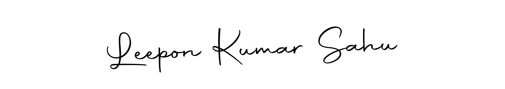 How to make Leepon Kumar Sahu signature? Autography-DOLnW is a professional autograph style. Create handwritten signature for Leepon Kumar Sahu name. Leepon Kumar Sahu signature style 10 images and pictures png
