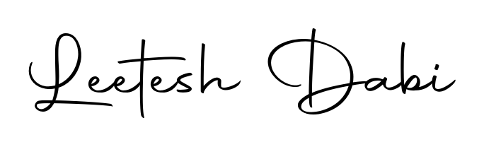 Looking for an artistic signature for Leetesh Dabi? The Autography-DOLnW calligraphy style gives a sophisticated flow suitable for business cards and emails. Leetesh Dabi signature style 10 images and pictures png