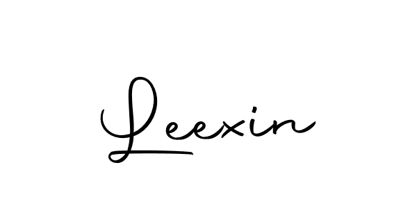 Make a beautiful signature design for name Leexin. With this signature (Autography-DOLnW) style, you can create a handwritten signature for free. Leexin signature style 10 images and pictures png