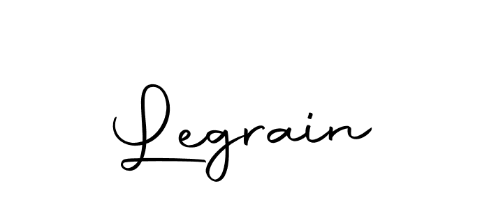 You should practise on your own different ways (Autography-DOLnW) to write your name (Legrain) in signature. don't let someone else do it for you. Legrain signature style 10 images and pictures png