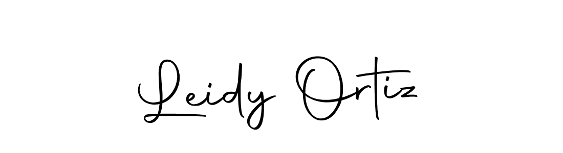 Use a signature maker to create a handwritten signature online. With this signature software, you can design (Autography-DOLnW) your own signature for name Leidy Ortiz. Leidy Ortiz signature style 10 images and pictures png