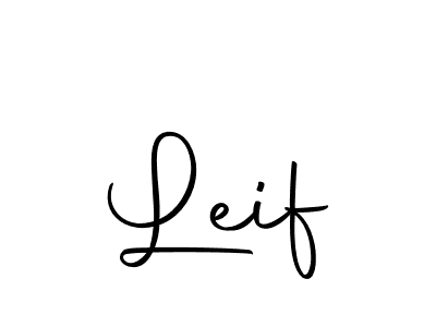 How to make Leif signature? Autography-DOLnW is a professional autograph style. Create handwritten signature for Leif name. Leif signature style 10 images and pictures png