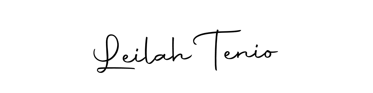 You should practise on your own different ways (Autography-DOLnW) to write your name (Leilah Tenio) in signature. don't let someone else do it for you. Leilah Tenio signature style 10 images and pictures png