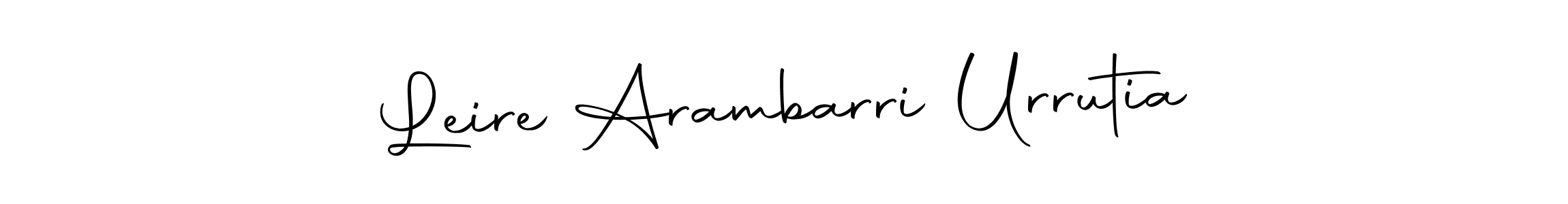 Also we have Leire Arambarri Urrutia name is the best signature style. Create professional handwritten signature collection using Autography-DOLnW autograph style. Leire Arambarri Urrutia signature style 10 images and pictures png