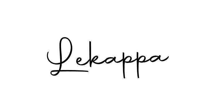 Use a signature maker to create a handwritten signature online. With this signature software, you can design (Autography-DOLnW) your own signature for name Lekappa. Lekappa signature style 10 images and pictures png