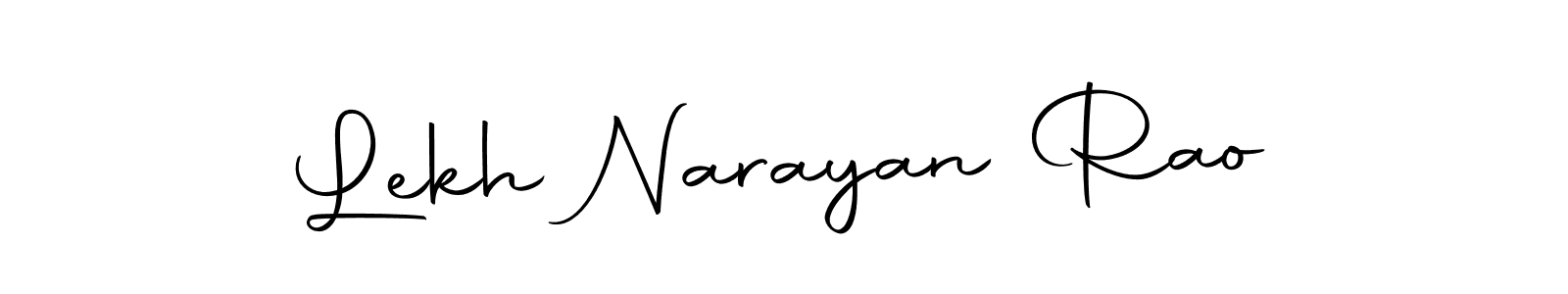 Also we have Lekh Narayan Rao name is the best signature style. Create professional handwritten signature collection using Autography-DOLnW autograph style. Lekh Narayan Rao signature style 10 images and pictures png
