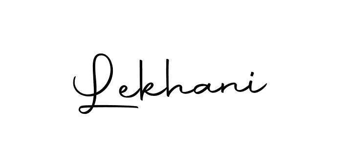 Make a beautiful signature design for name Lekhani. Use this online signature maker to create a handwritten signature for free. Lekhani signature style 10 images and pictures png