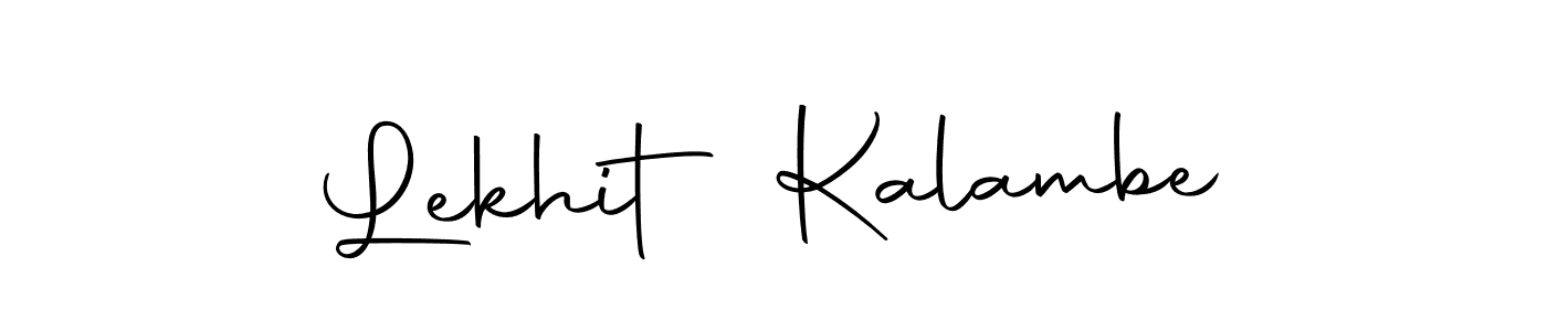 Autography-DOLnW is a professional signature style that is perfect for those who want to add a touch of class to their signature. It is also a great choice for those who want to make their signature more unique. Get Lekhit Kalambe name to fancy signature for free. Lekhit Kalambe signature style 10 images and pictures png