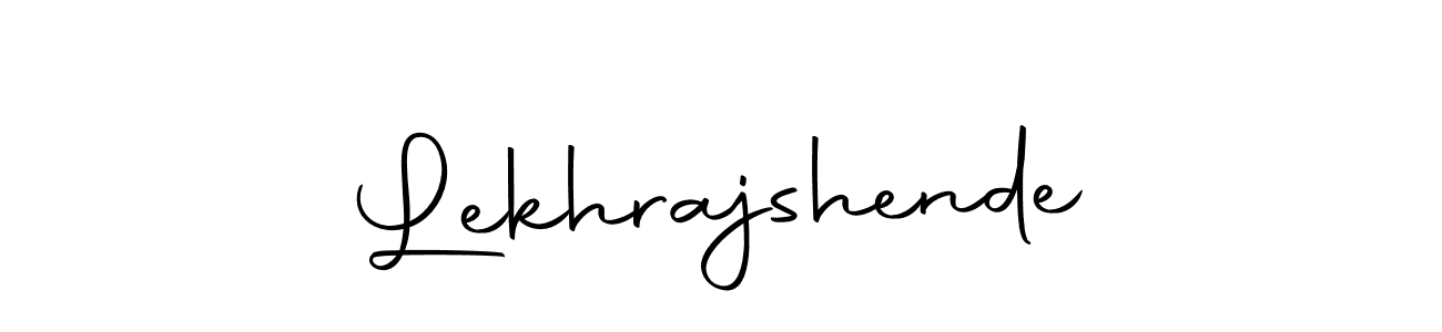 Similarly Autography-DOLnW is the best handwritten signature design. Signature creator online .You can use it as an online autograph creator for name Lekhrajshende. Lekhrajshende signature style 10 images and pictures png