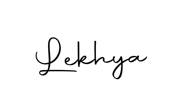 Create a beautiful signature design for name Lekhya. With this signature (Autography-DOLnW) fonts, you can make a handwritten signature for free. Lekhya signature style 10 images and pictures png