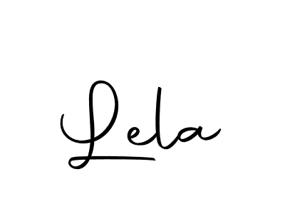Use a signature maker to create a handwritten signature online. With this signature software, you can design (Autography-DOLnW) your own signature for name Lela. Lela signature style 10 images and pictures png