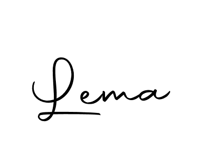 The best way (Autography-DOLnW) to make a short signature is to pick only two or three words in your name. The name Lema include a total of six letters. For converting this name. Lema signature style 10 images and pictures png