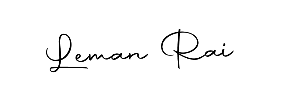 You can use this online signature creator to create a handwritten signature for the name Leman Rai. This is the best online autograph maker. Leman Rai signature style 10 images and pictures png