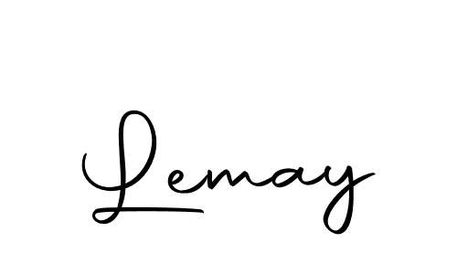 The best way (Autography-DOLnW) to make a short signature is to pick only two or three words in your name. The name Lemay include a total of six letters. For converting this name. Lemay signature style 10 images and pictures png