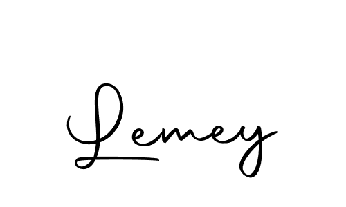 Lemey stylish signature style. Best Handwritten Sign (Autography-DOLnW) for my name. Handwritten Signature Collection Ideas for my name Lemey. Lemey signature style 10 images and pictures png