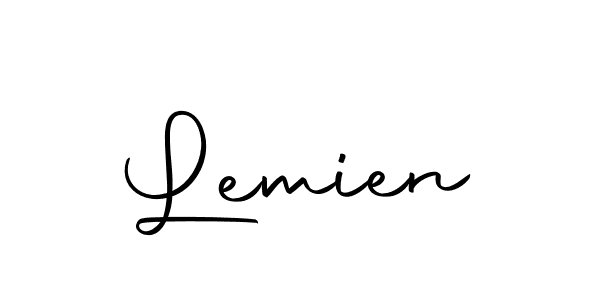 You can use this online signature creator to create a handwritten signature for the name Lemien. This is the best online autograph maker. Lemien signature style 10 images and pictures png