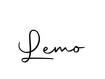 Create a beautiful signature design for name Lemo. With this signature (Autography-DOLnW) fonts, you can make a handwritten signature for free. Lemo signature style 10 images and pictures png