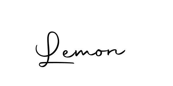 Make a beautiful signature design for name Lemon . With this signature (Autography-DOLnW) style, you can create a handwritten signature for free. Lemon  signature style 10 images and pictures png