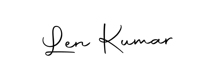 Len Kumar stylish signature style. Best Handwritten Sign (Autography-DOLnW) for my name. Handwritten Signature Collection Ideas for my name Len Kumar. Len Kumar signature style 10 images and pictures png