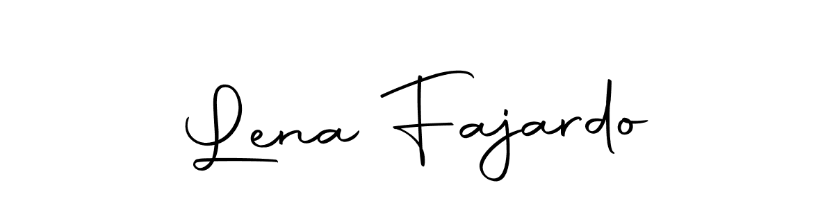 How to make Lena Fajardo signature? Autography-DOLnW is a professional autograph style. Create handwritten signature for Lena Fajardo name. Lena Fajardo signature style 10 images and pictures png