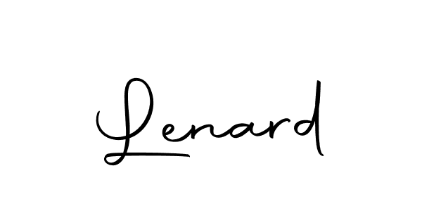 Here are the top 10 professional signature styles for the name Lenard. These are the best autograph styles you can use for your name. Lenard signature style 10 images and pictures png