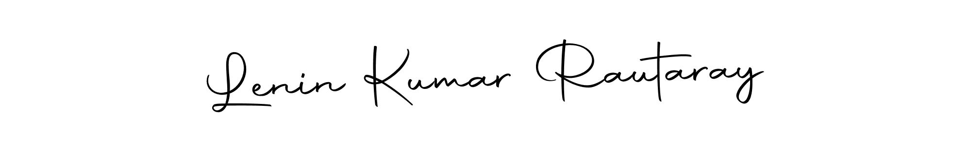 Use a signature maker to create a handwritten signature online. With this signature software, you can design (Autography-DOLnW) your own signature for name Lenin Kumar Rautaray. Lenin Kumar Rautaray signature style 10 images and pictures png
