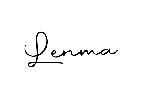 Make a beautiful signature design for name Lenma. With this signature (Autography-DOLnW) style, you can create a handwritten signature for free. Lenma signature style 10 images and pictures png