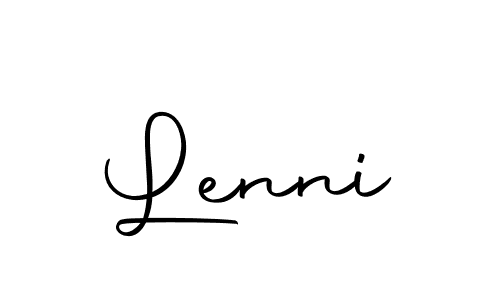 Make a beautiful signature design for name Lenni. With this signature (Autography-DOLnW) style, you can create a handwritten signature for free. Lenni signature style 10 images and pictures png