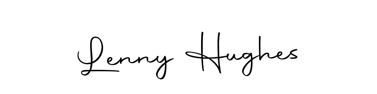 Best and Professional Signature Style for Lenny Hughes. Autography-DOLnW Best Signature Style Collection. Lenny Hughes signature style 10 images and pictures png