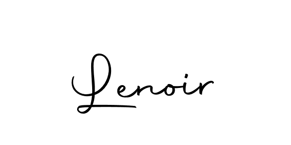 Design your own signature with our free online signature maker. With this signature software, you can create a handwritten (Autography-DOLnW) signature for name Lenoir. Lenoir signature style 10 images and pictures png