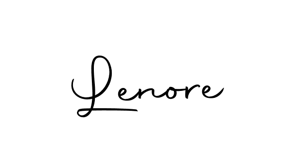 Design your own signature with our free online signature maker. With this signature software, you can create a handwritten (Autography-DOLnW) signature for name Lenore. Lenore signature style 10 images and pictures png