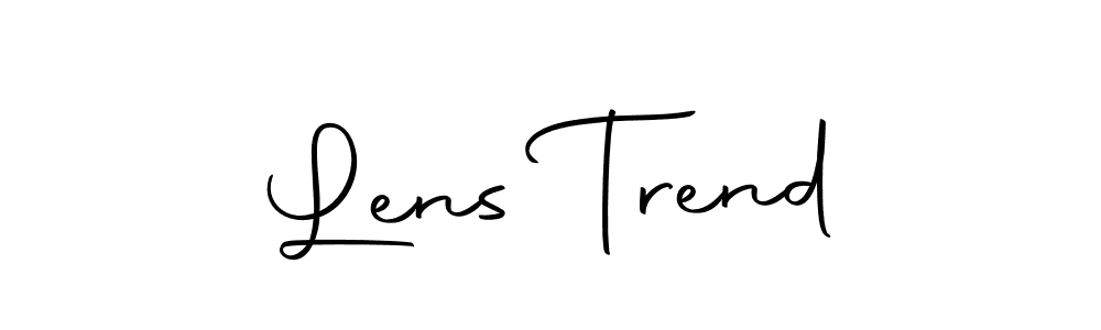 Make a beautiful signature design for name Lens Trend. With this signature (Autography-DOLnW) style, you can create a handwritten signature for free. Lens Trend signature style 10 images and pictures png