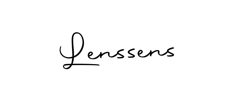 Use a signature maker to create a handwritten signature online. With this signature software, you can design (Autography-DOLnW) your own signature for name Lenssens. Lenssens signature style 10 images and pictures png