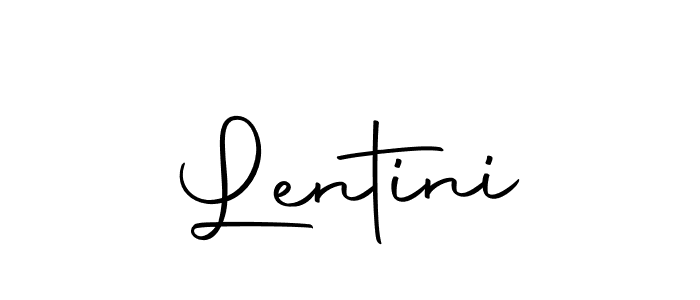 How to make Lentini signature? Autography-DOLnW is a professional autograph style. Create handwritten signature for Lentini name. Lentini signature style 10 images and pictures png