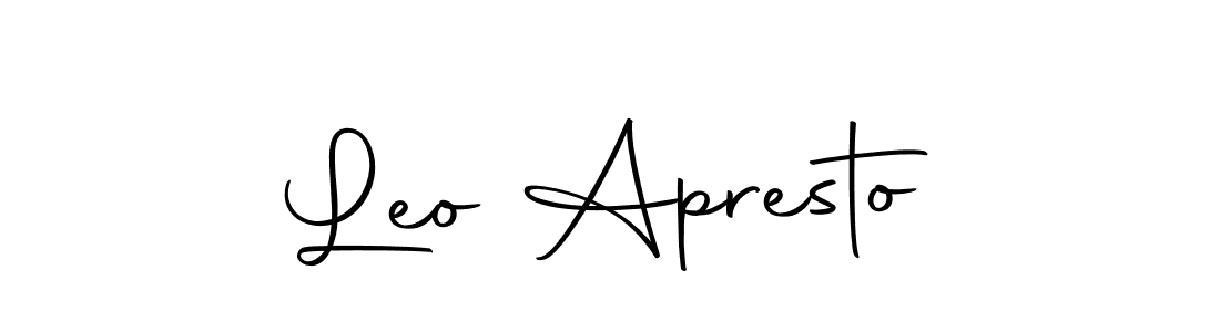 Make a short Leo Apresto signature style. Manage your documents anywhere anytime using Autography-DOLnW. Create and add eSignatures, submit forms, share and send files easily. Leo Apresto signature style 10 images and pictures png