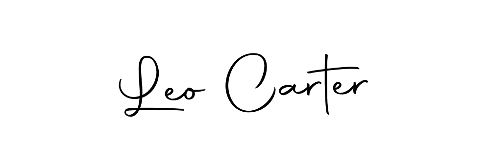 Leo Carter stylish signature style. Best Handwritten Sign (Autography-DOLnW) for my name. Handwritten Signature Collection Ideas for my name Leo Carter. Leo Carter signature style 10 images and pictures png