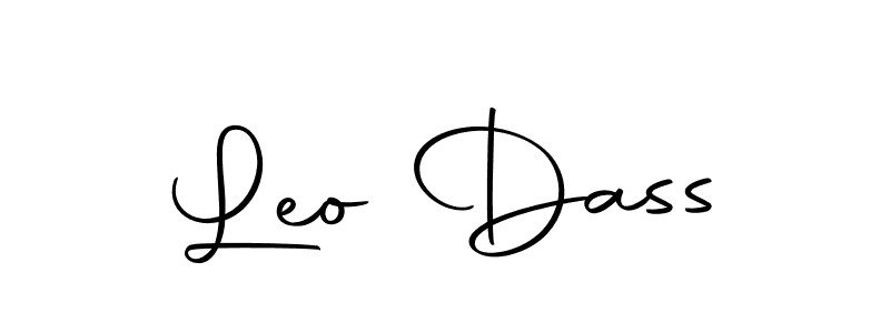 You should practise on your own different ways (Autography-DOLnW) to write your name (Leo Dass) in signature. don't let someone else do it for you. Leo Dass signature style 10 images and pictures png