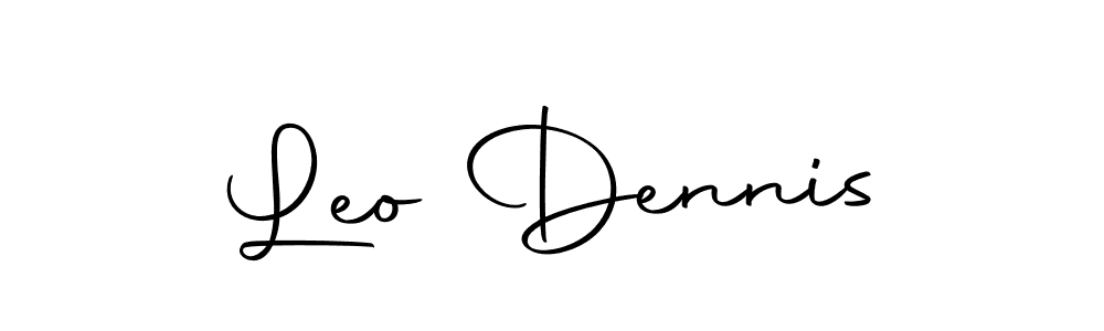 Autography-DOLnW is a professional signature style that is perfect for those who want to add a touch of class to their signature. It is also a great choice for those who want to make their signature more unique. Get Leo Dennis name to fancy signature for free. Leo Dennis signature style 10 images and pictures png