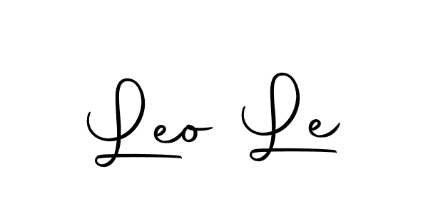 Make a beautiful signature design for name Leo Le. With this signature (Autography-DOLnW) style, you can create a handwritten signature for free. Leo Le signature style 10 images and pictures png