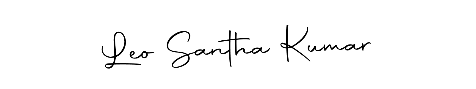 Similarly Autography-DOLnW is the best handwritten signature design. Signature creator online .You can use it as an online autograph creator for name Leo Santha Kumar. Leo Santha Kumar signature style 10 images and pictures png