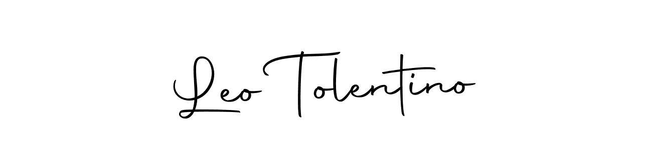 Use a signature maker to create a handwritten signature online. With this signature software, you can design (Autography-DOLnW) your own signature for name Leo Tolentino. Leo Tolentino signature style 10 images and pictures png