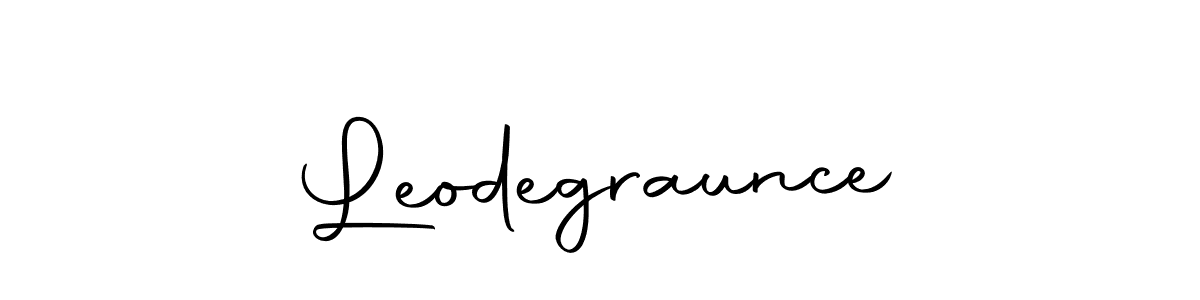 You should practise on your own different ways (Autography-DOLnW) to write your name (Leodegraunce) in signature. don't let someone else do it for you. Leodegraunce signature style 10 images and pictures png