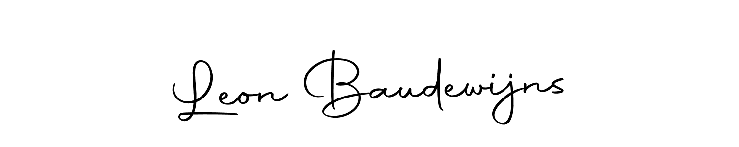 Design your own signature with our free online signature maker. With this signature software, you can create a handwritten (Autography-DOLnW) signature for name Leon Baudewijns. Leon Baudewijns signature style 10 images and pictures png