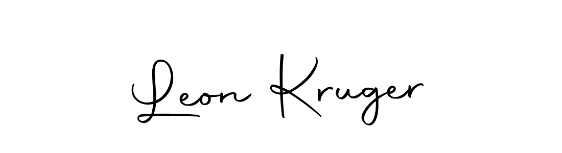 Make a beautiful signature design for name Leon Kruger. Use this online signature maker to create a handwritten signature for free. Leon Kruger signature style 10 images and pictures png