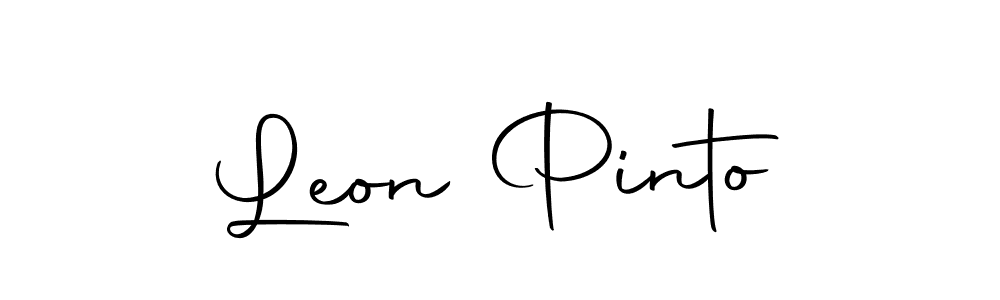 Make a beautiful signature design for name Leon Pinto. Use this online signature maker to create a handwritten signature for free. Leon Pinto signature style 10 images and pictures png